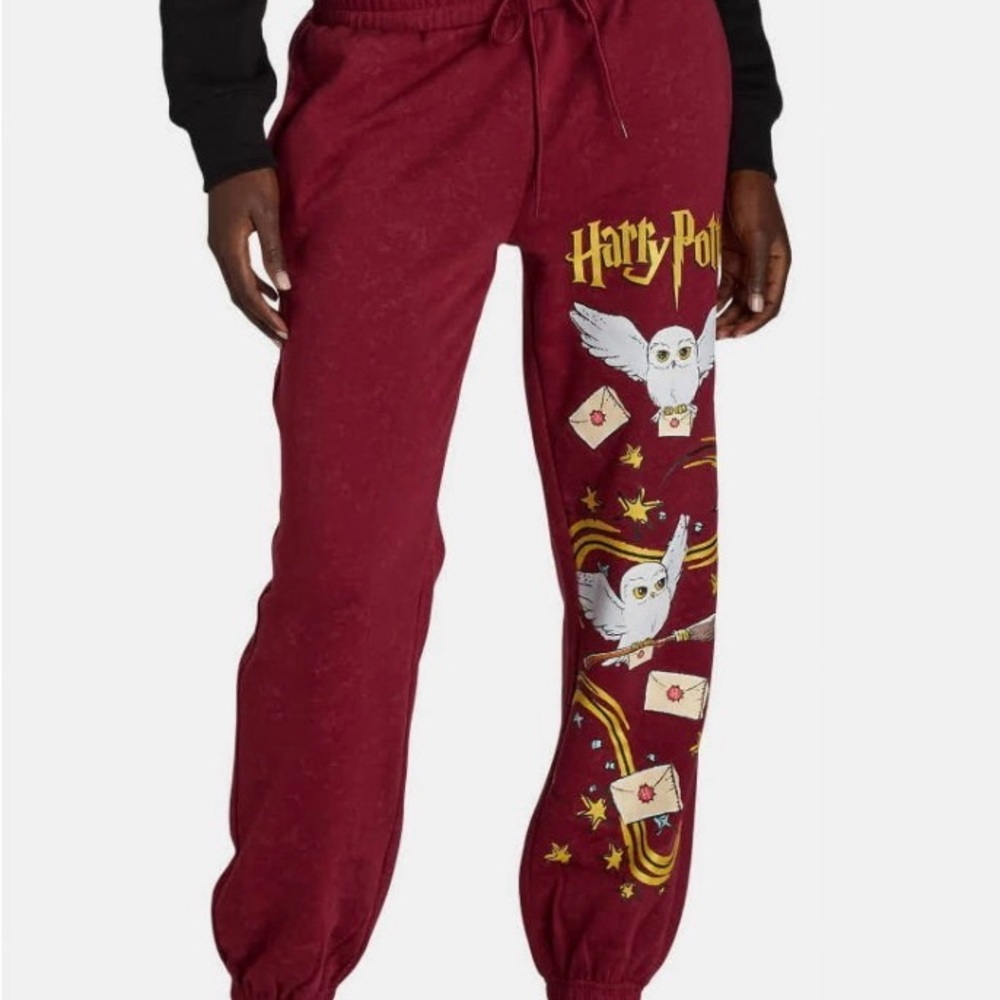 Harry Potter Maroon Joggers